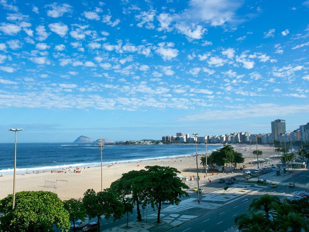 Deslumbrante Vista Para A Praia De Copacabana. Ρίο ντε Τζανέιρο Εξωτερικό φωτογραφία