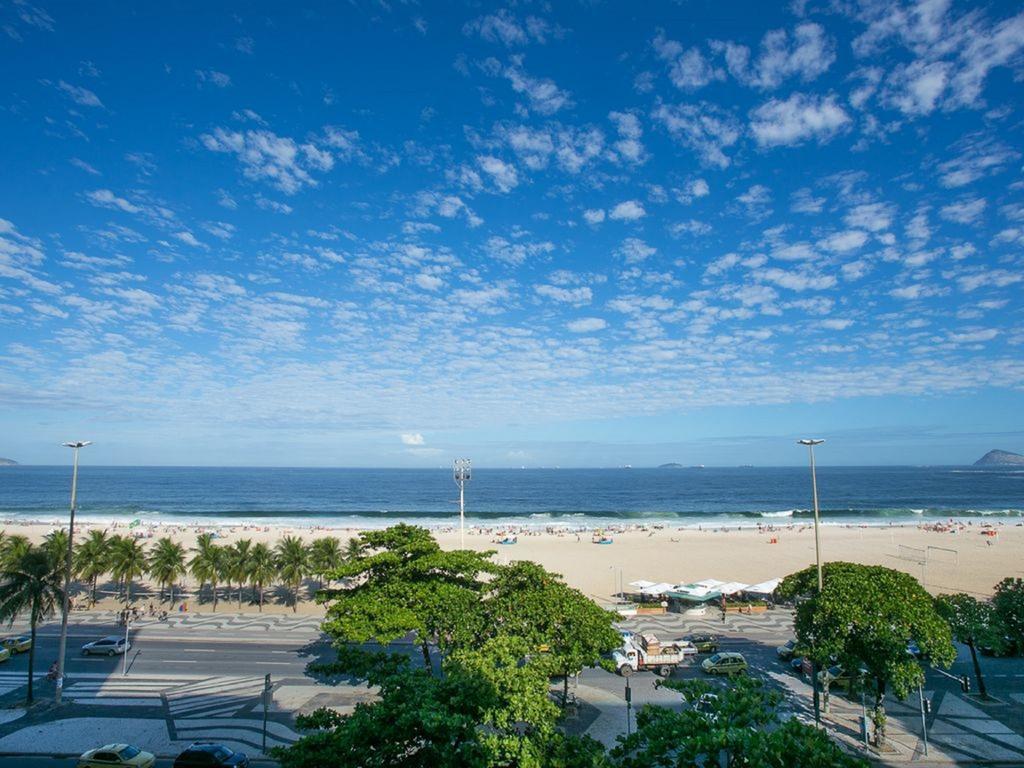 Deslumbrante Vista Para A Praia De Copacabana. Ρίο ντε Τζανέιρο Εξωτερικό φωτογραφία
