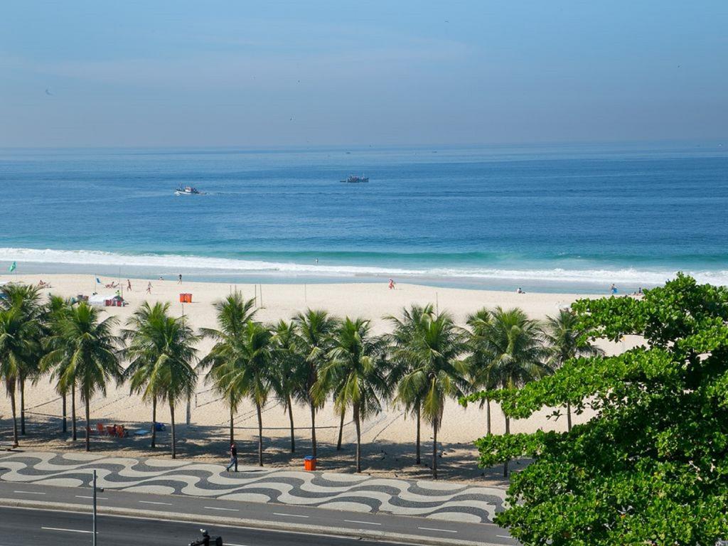 Deslumbrante Vista Para A Praia De Copacabana. Ρίο ντε Τζανέιρο Εξωτερικό φωτογραφία